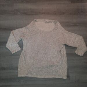 Soft Surroundings Tan Wool Pullover Tunic Sweater
